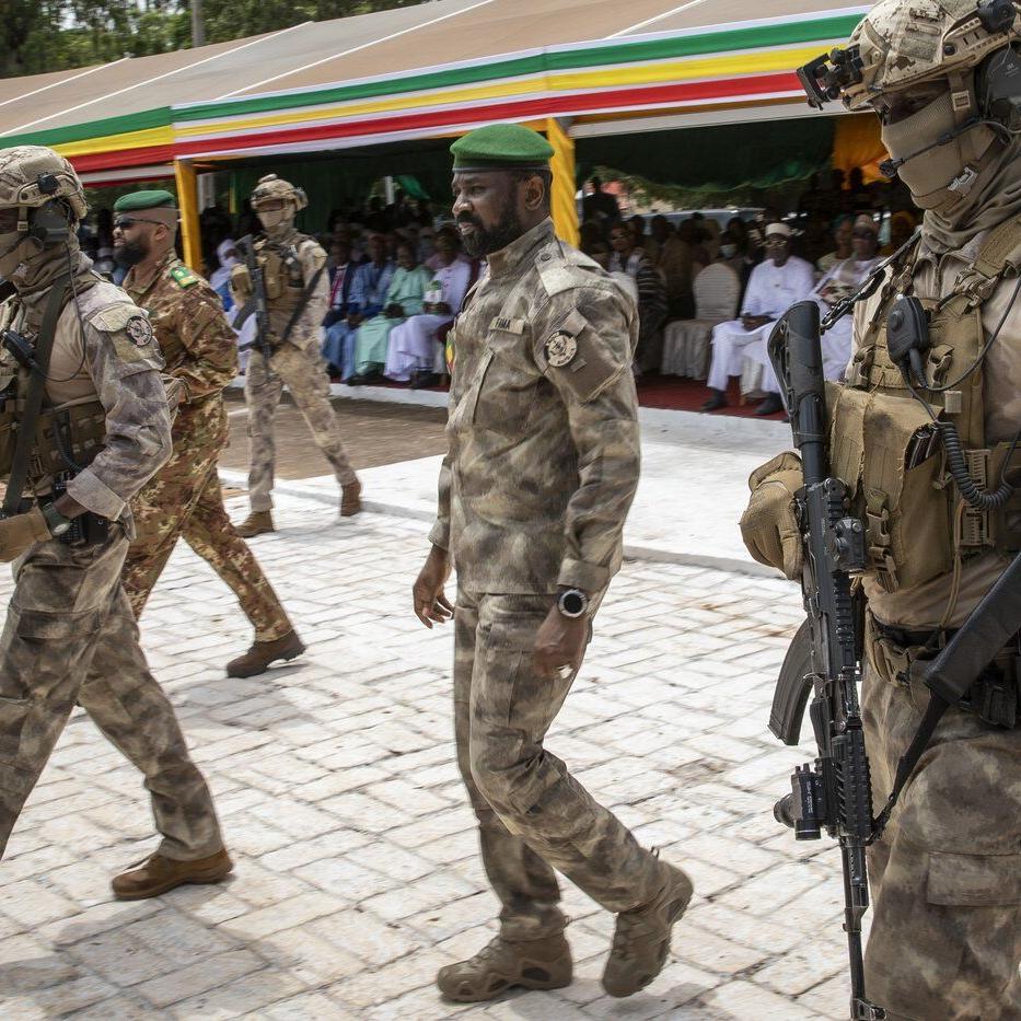 Mali's leader dissolves political parties and bans meetings of their members